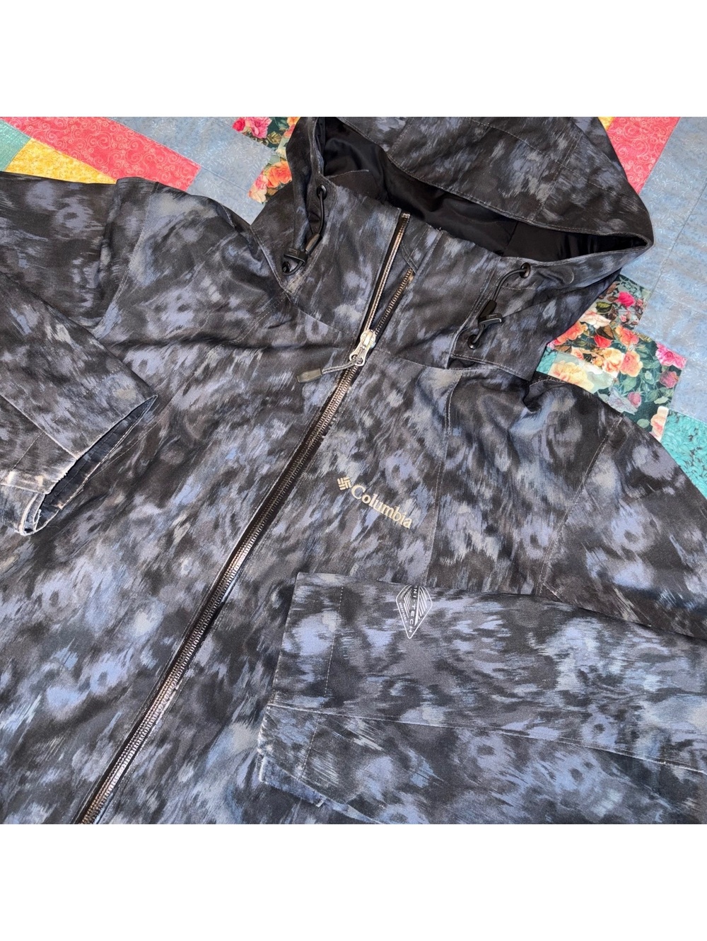 Columbia Interchange Omni-Tech Waterproof Hooded Jacket Woman’s Medium